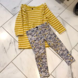 Tea Collection toddler girl outfit